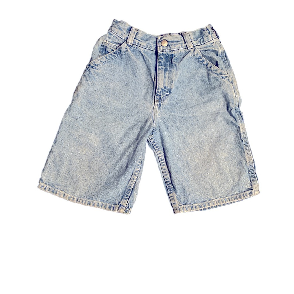 90s Denim Cargo Shorts Kids